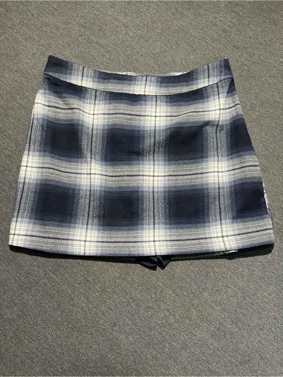 Abercrombie & Fitch Dresses & Skirts - Abercrombie & Fitch Navy and White Plaid Mini Skirt